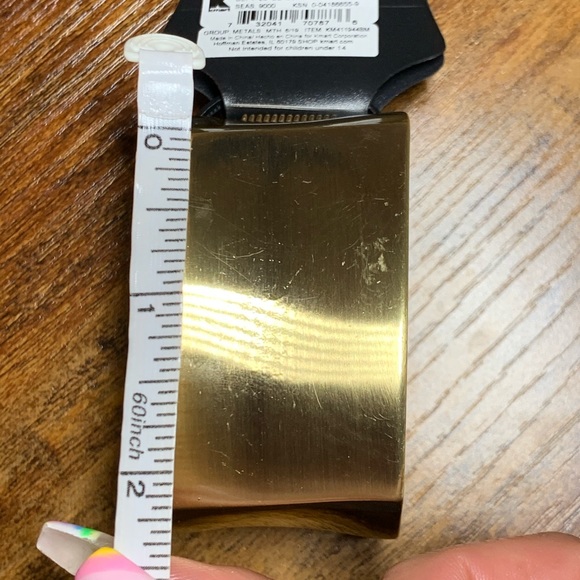 Chunky gold colored bracelet - Picture 11 of 11